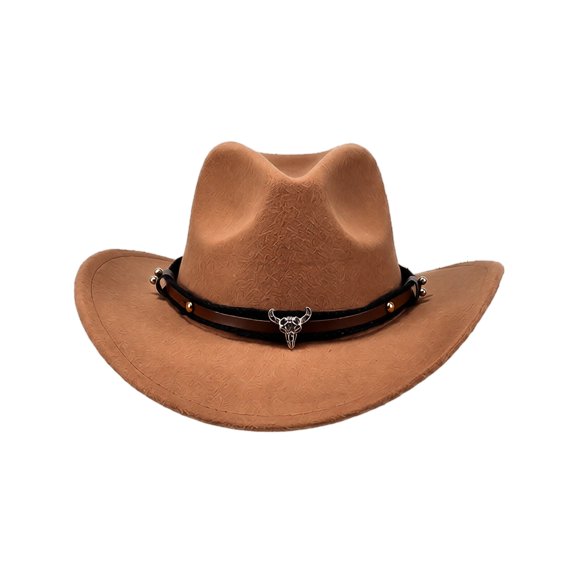 Kid plush Felt Cowboy Hat Parade Block Hiking Traditional,One Size