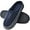 Navy, variant on DL Memory Foam House Slippers for Men Indoor, Comfy Slip On Warm Winter Mens Bedroom Slippers