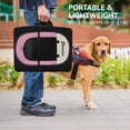 thumbnail image 3 of Corral para Mascotas Persure para Perros y Gatos, Interior/Exterior, Rosa, Mediano, 3 of 7