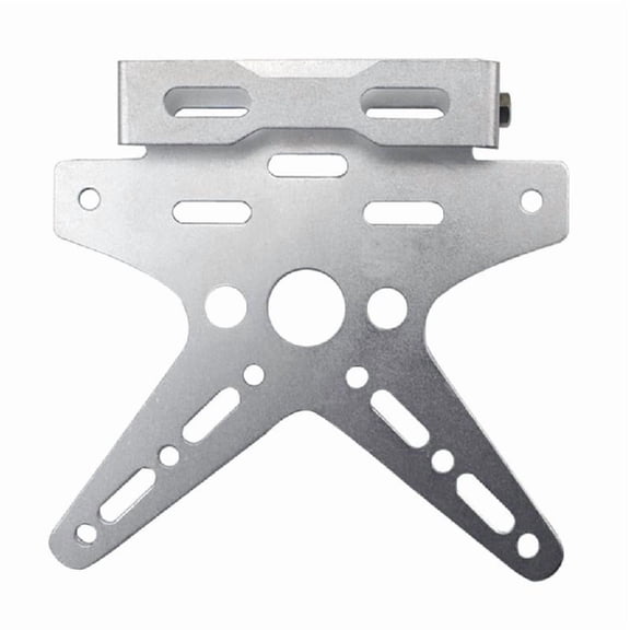 Aesthetic Upgrades License Plate Frame Aluminum for Motorcycle Modification