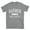 Graphite Heather, variant on Harmon North Dakota Classic Established Men's Cotton T-Shirt