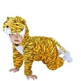 thumbnail image 5 of WIBACKER Baby and Toddler Halloween Costumes Cosplay Tiger Cartoon Long Sleeve Hooded Jumpsuit, 5 of 5
