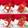 thumbnail image 2 of Christmas Reindeer Santa Claus Key Chain Case For iPhone 15 Pro Max 15 Pro For iPhone 15 Plus Hat Tree Snowman Tpu Cover, 2 of 5