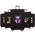 thumbnail image 2 of New Suitcase Cover Protective Suitcase Trolley Case Travel Dust Cover 18- 28inch Bear Pattern Series Elastic Luggage Protective 8bear003 L, 2 of 6