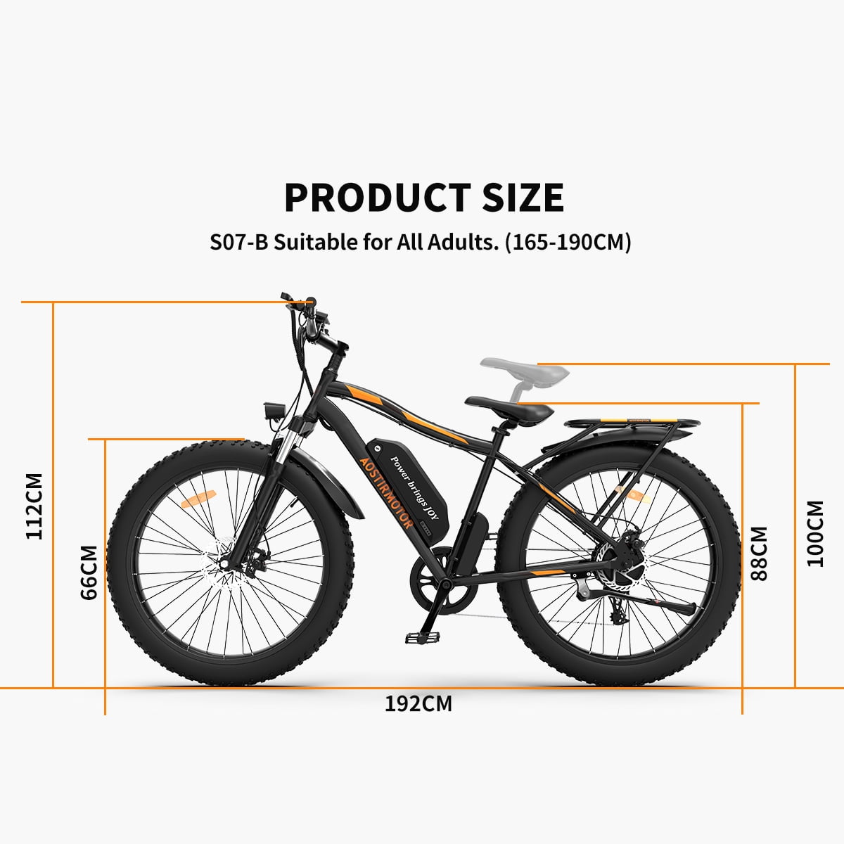 Buy Clearance! Electric Bike, TotGuard Electric Bike for Adults, 26