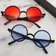 thumbnail image 1 of Gafas de sol retro estilo punk gafas de sol redondas boda tiro callejero gafas Príncipe forma cóncava puesta en escena gafas de sol, 1 of 5