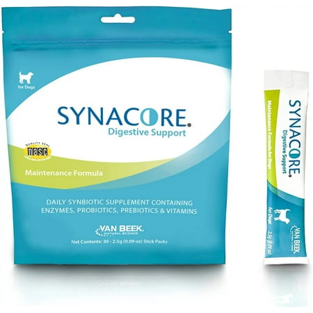 UPC: 0850032891080 | Synacore Digestive Support for Dogs 30 Stick Packets 2.5g