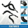 thumbnail image 3 of Conjunto de Manguera de Calentador de Motor Unique Bargains No.4677603AK Entrada y Salida de Manguera de Calentador para Chrysler Town and Country, 3 of 7