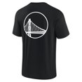 thumbnail image 3 of Unisex Fanatics Black Golden State Warriors Elements Super Soft Short Sleeve T-Shirt, 3 of 3