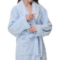 thumbnail image 5 of UVN Fleece Robes for Women Winter Plush Long Bathrobes Soft Cozy Fluffy Premium Sleepwear Housecoats, 5 of 9