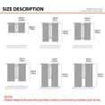 thumbnail image 2 of Paris Decor Curtains for Girls Bedroom Chic Eiffel Tower Curtain Gray Teal French Paris Theme Wall Window Drapes Girl Women, 2 of 6