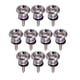 thumbnail image 2 of 10 piezas de correa de bajo de guitarra Yuyangstore Botones de correa de ukelele, 2 of 8