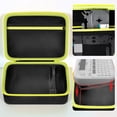 thumbnail image 5 of Case Compatible with Brother P-Touch PTD220 D210 Home/Office Everyday Label Maker, Storage Holder Carrying Organizer for Label Tapes, AC Adapter, Charging Cables (Box Only) - Black, 5 of 6