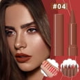 thumbnail image 6 of Gradient Lip Liner Matte Lipstick Soft Velvet Texture Long-Lasting Wear Chocolate Shade Smooth Application Comfortable Wear, 6 of 8