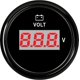 thumbnail image 1 of 52mm Gauge Voltmeter 8-32v Marine Volt Meter Voltmeter Universal Voltage Boat Automobile With Red Backlight 12v 24v, 1 of 1