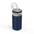 thumbnail image 3 of Zak Designs Navy 12oz Ss Vacuum Flex Bottle, 3 of 3