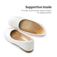 thumbnail image 4 of Zapatos de Vestir para Niñas DREAM PAIRS Bailarinas Slip-On Talla 2, 4 of 6