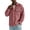 Watermelon Red, variant on Antinious Men Long Sleeve Collared Button Solid Loose Versatile Woven Shirts