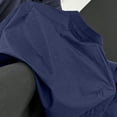 thumbnail image 7 of Fengqque Men's Mandarin Collar Button Down Shirt Jacket Long Sleeve Casual Overshirt with Pockets Navy XL, 7 of 7