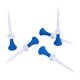 thumbnail image 2 of Paquete de tees de Golf de plástico ajustables, 5 uds., reduce la fricción, suministros de entrenamiento de Golf, 2 of 8