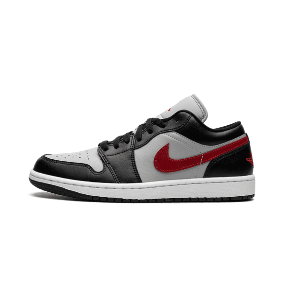 Jordan WOMENS Air Jordan 1 Low WMNS "Black / Grey / Red" DC0774 062 from Stadium Goods