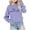 Purple, variant on Elainilye Fashion Girls Crewneck Oversized Sweatshirt Kids Long Sleeve Pullover Tops Baby Sweatshirt Sizes 1-12Y,Green