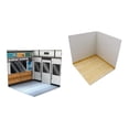 thumbnail image 1 of HILABEE 2 Pcs Scale Background Organizer Display Collection for Action Figures Dolls, 1 of 9