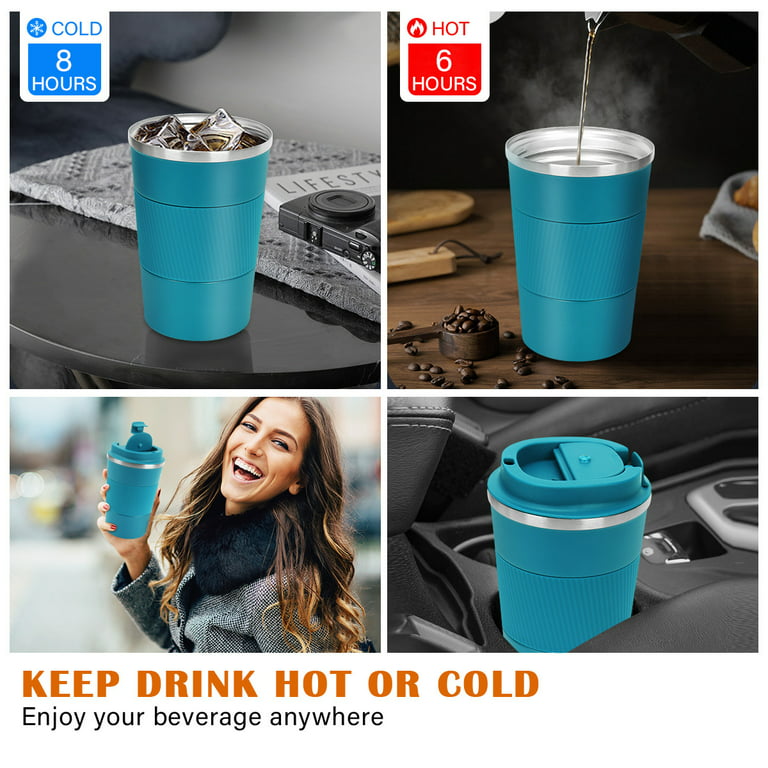 Travel Mug ,insulated Reusable Coffee Mug For Hot & Cold Drinks