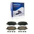 thumbnail image 5 of Detroit Axle - Rear Brake Calipers Brakes Brake Pads Replacement for Jeep Wrangler Liberty Dodge Nitro, 5 of 5