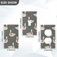 thumbnail image 7 of Yayeee Toggle Light Switch Wall Plate 1-Gang 4.5"x2.7" Home Decorative Outlet Cover, Winter Goose, 7 of 7