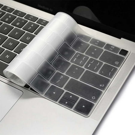 A1369 & A1466 & A1425 & A1502 & A1278 & A1398 & A1286 Keyboard Cover, Tekcoo Transparent Clear Keyboard Cover for MacBook Pro 13