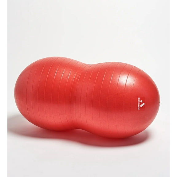 AeroMat 35247 60 cm Therapy Peanut Ball Burst Resistance - Red