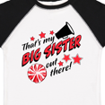 thumbnail image 4 of Inktastic Thats My Big Sister out There-cheerleading Boys or Girls Toddler T-Shirt, 4 of 5
