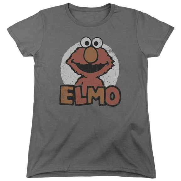 Sesame Street - Elmo Name - Women's Short Sleeve Shirt - Medium