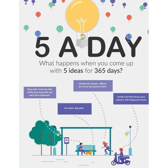 5 Ideas A Day, (Paperback)