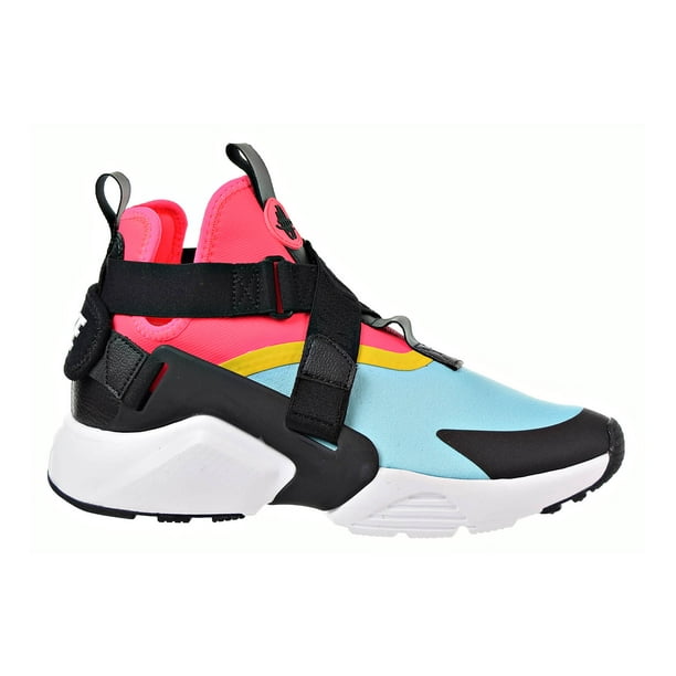 Nike Air Huarache City Women's Shoes Bleached Aqua/ Black/Racer Pink ah6787-400
