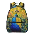 thumbnail image 1 of Balery Peacocks Mochila Escolar Impresa, Mochila Ligera para Viajes Casual, Mochila Duradera y Cómoda Multifuncional, Mochila para Laptop-One Size, 1 of 5