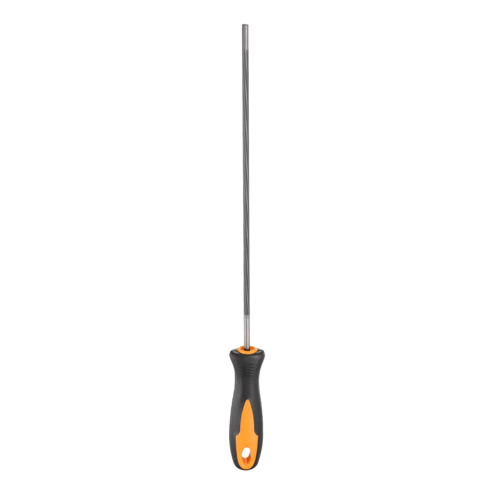 Chainsaw File 4mm (5/32-inch) Round Sharpening Files Tool with Plastic Handle for Chainsaw Grey