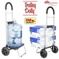 thumbnail image 4 of dbest Products Trolley Dolly Foldable Shopping Cart with Wheels, Black, 4 of 6