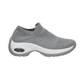 thumbnail image 2 of CUSHIONAIRE Women's Breeze Stretch Knit Slip on Athletic Shoe +Memory Foam & LiteSole Technology, 2 of 5