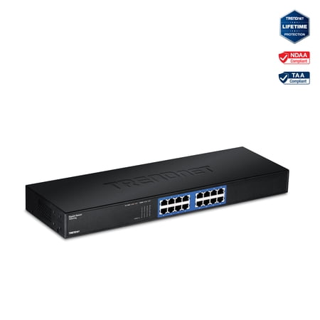 UPC: 0710931610239 | TRENDnet TEG-S16g 16-port Gigabit GREENnet Switch(Rack Mount)