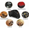 thumbnail image 4 of SHAR Personalized Motorcycle Scooter Cover - Size L, Waterproof, Dustproof, Windproof, Sunproof, 4 of 5