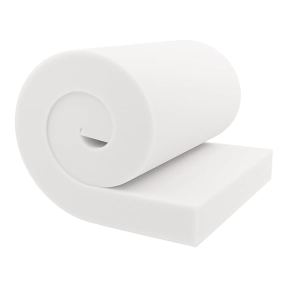 Upholstery Foam Cushion 5x24x72", 43ILD Firm - USA Made Polyurethane Foam for Furniture, Boat & Car Seats