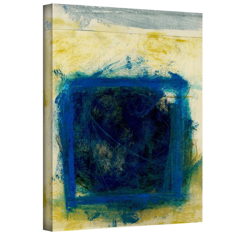Elena Ray "Blue Square" Gallery-Wrapped Canvas Art