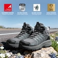 thumbnail image 2 of NORTIV 8 Women's Hiking Boots waterproof Lightweight Outdoor Trekking Non Slip Comfortable Camping Ankle breathable Boot Armadillo FieldLite, 2 of 10