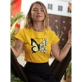 thumbnail image 2 of Let Life Surprise You Daisies T-Shirt Women -Image by Shutterstock, Female XX-Large, 2 of 4