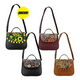 thumbnail image 2 of Bolsa Mariconera Malubero Pompones Mandala Girasoles Malu1810, 2 of 2