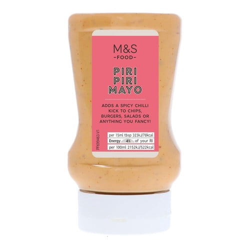 M&S Peri Peri Mayonnaise 280ml, British Import (Pack of 2)