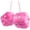 Pink, variant on YGMONER Pink Fuzzy Dice for Car Rear View Mirror, Pair of 2.75" Plush Dice Retro Hanging Ornaments Car Interior Rearview Mirror Decor Accessories (Pink)