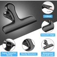 thumbnail image 3 of 20 Pack 3 Inch Wide Stainless Steel Chip Clips Bag Clips Food Clips Heavy Duty Food Bag Clamp, All-Purpose Air Tight Grip Clips for Kitchen Office to Seal Coffee Bags, Paper Sheets, 3 of 5